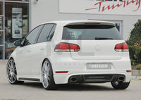 Rieger 00099124 VW Mk6 Golf Rear Diffuser (GTI & GTD) - Carbon-Look