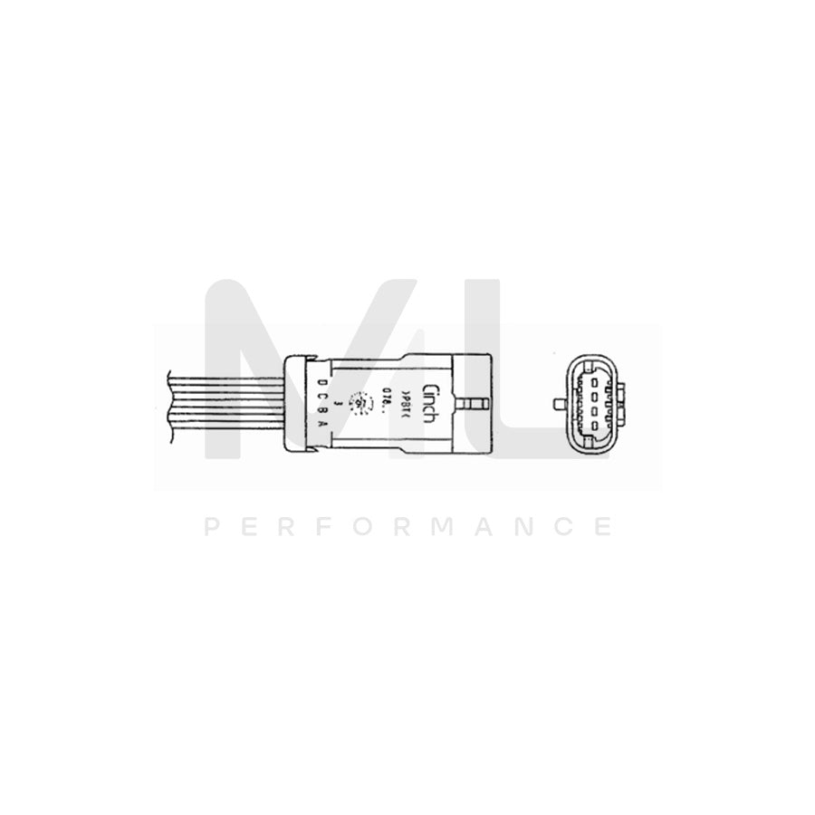 NGK Lambda Sensor / O2 Sensor (NGK 96028) - OZA818-EE1
