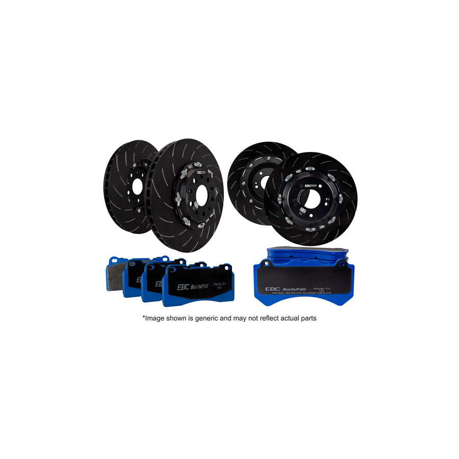 EBC P2DK063B BMW Bluestuff Full Vehicle Kit - EBC BRAKES