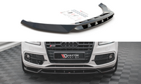 Maxton Design AU-SQ5-1-FD1T+FD1RT Front Splitter Audi SQ5 MK1 8R |