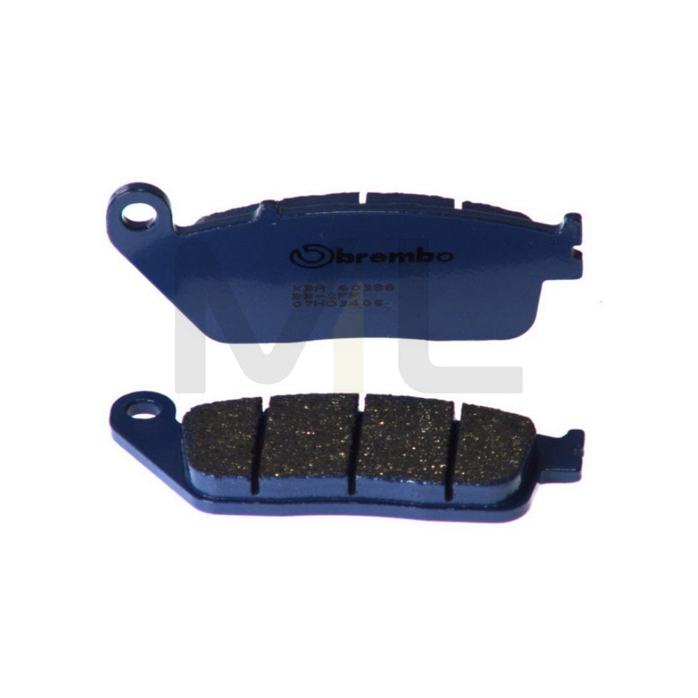 Brembo Carbon Ceramic, Road 07Ho3405 Brake Pad Set Front And Rear