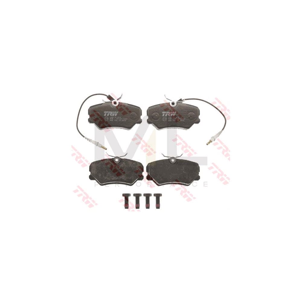 TRW Cotec Gdb793 Brake Pad Set For Peugeot 405 Incl. Wear Warning Contact, With Brake Caliper Screws, With Accessories | Performance Parts Direct Car Parts