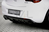 Rieger 00099861 Opel Astra J Rear Diffuser for Sport Tailpipe Left - Carbon-Look