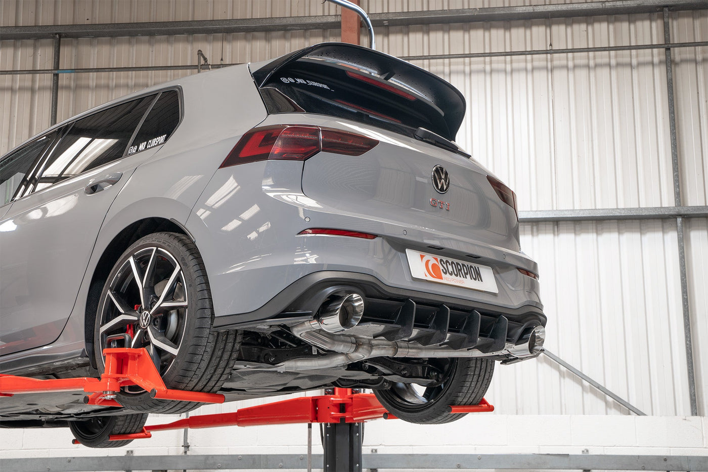Scorpion SVW070D VW Golf GTI MK8 Resonated Predator Gpf-Back Exhaust System