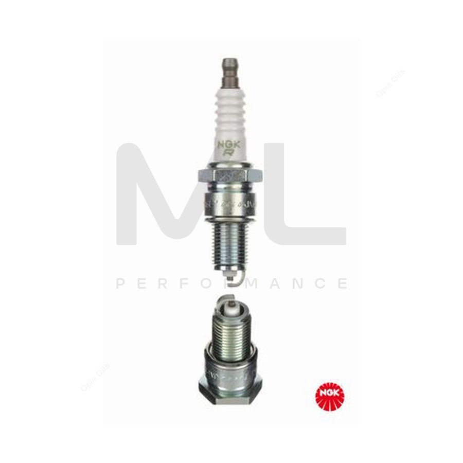 NGK BPR6EY (6427) - Standard Spark Plug / Sparkplug - Projected Centre Electrode