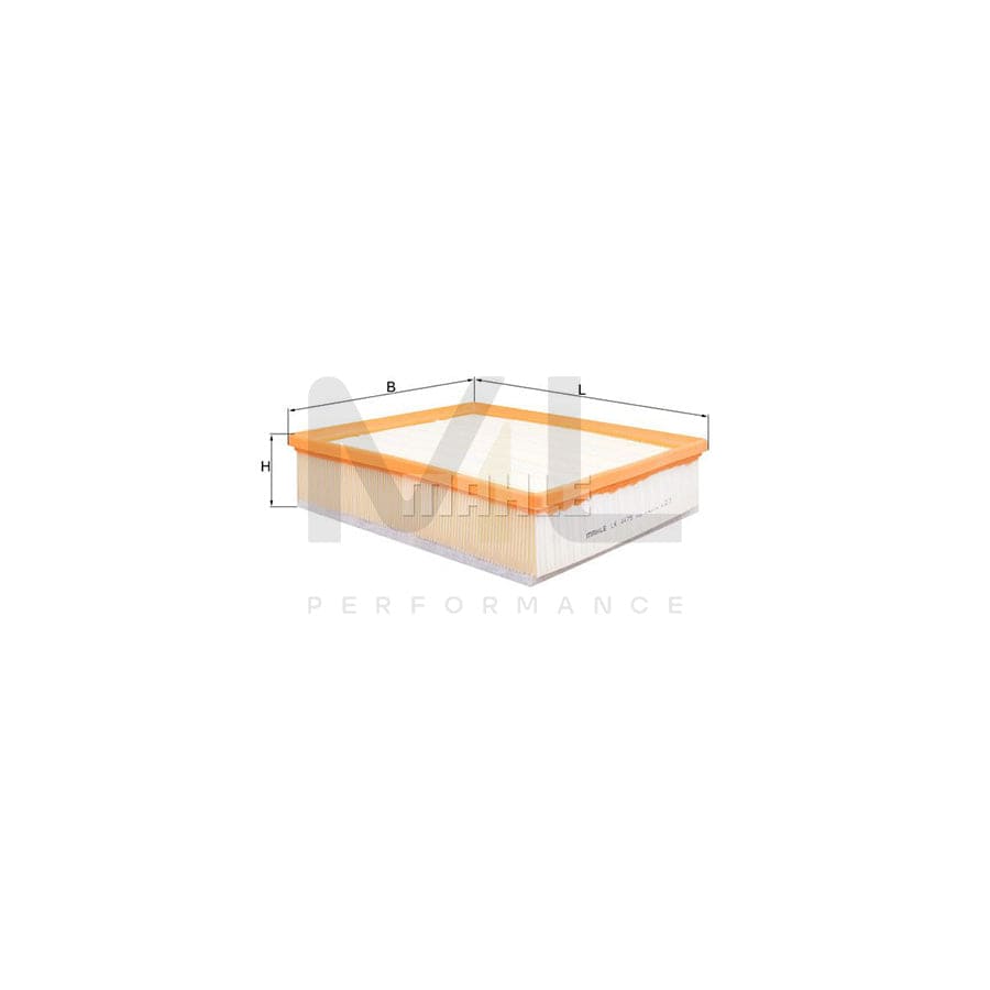 MAHLE ORIGINAL LX 4479 Air Filter Filter Insert | Performance Parts DirectCar Parts