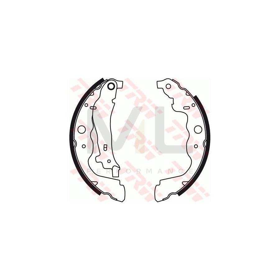 TRW GS8780 Brake Shoe Set | Performance Parts Direct Car Parts