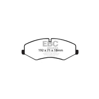 EBC PD11KF1242 Land Rover Greenstuff Front Brake Pad & GD Disc Kit - TRW Caliper (Inc. Discovery 4 & Range Rover Sport)