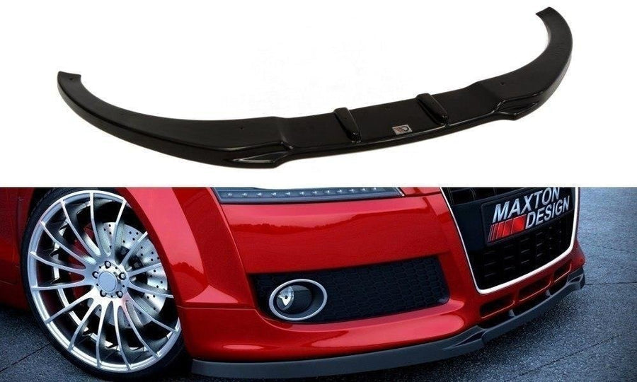 Maxton Design AU-TT-2-FD1T Front Splitter Audi TT 8J |