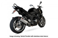 Scorpion RKA79CEO Kawasaki Z1000 Serket Parallel Slip-On (Pair) - Carbon Fibre Sleeve |  UK