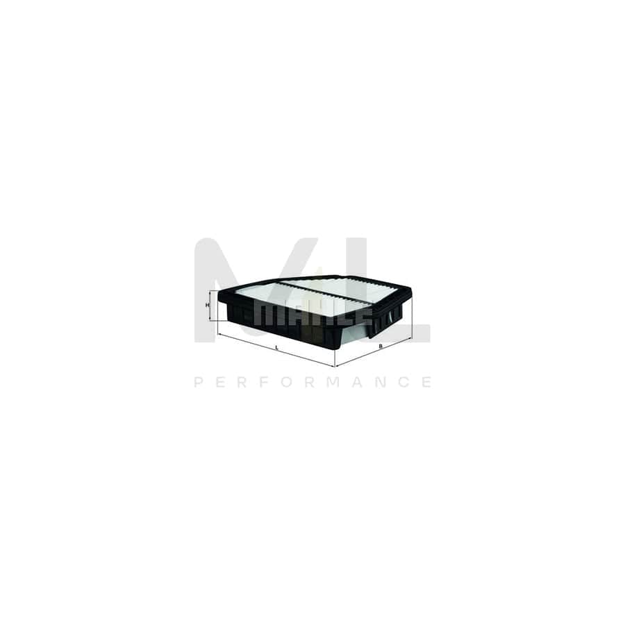 MAHLE ORIGINAL LX 2965 Air Filter Filter Insert | Performance Parts DirectCar Parts