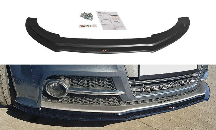 Maxton Design AU-TT-2-S-FD1T Front Splitter Audi TTS 8J |