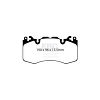 EBC PD11KF1245 Land Rover Greenstuff Front Brake Pad & GD Disc Kit - TRW Caliper 2 |