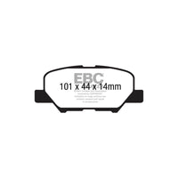 EBC PD11KR626 Mazda 6 Greenstuff Rear Brake Pad & GD Disc Kit