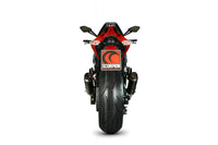 Scorpion KA1008CEM Kawasaki Z1000 Rp1-Gp Slip-On Exhaust (Pair) - Carbon Fibre Sleeve