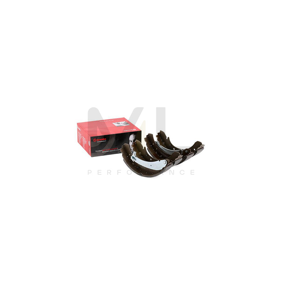 BREMBO S 23 516 Brake Shoe Set with handbrake lever