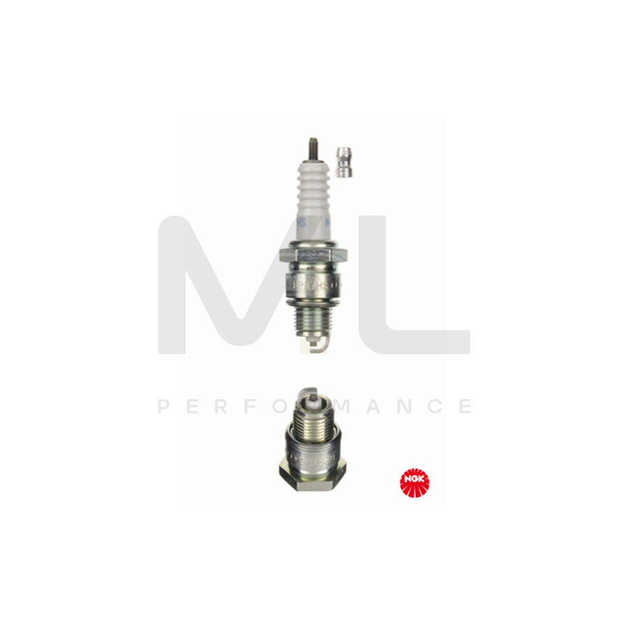 NGK BPR7HS-10 (1092) - Standard Spark Plug / Sparkplug - Projected Centre Electrode