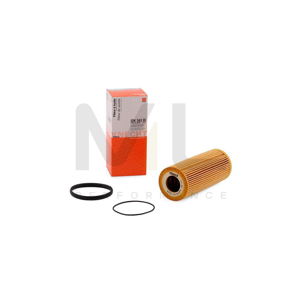 MAHLE ORIGINAL OX 381D Oil Filter Filter Insert | Performance Parts DirectCar Parts