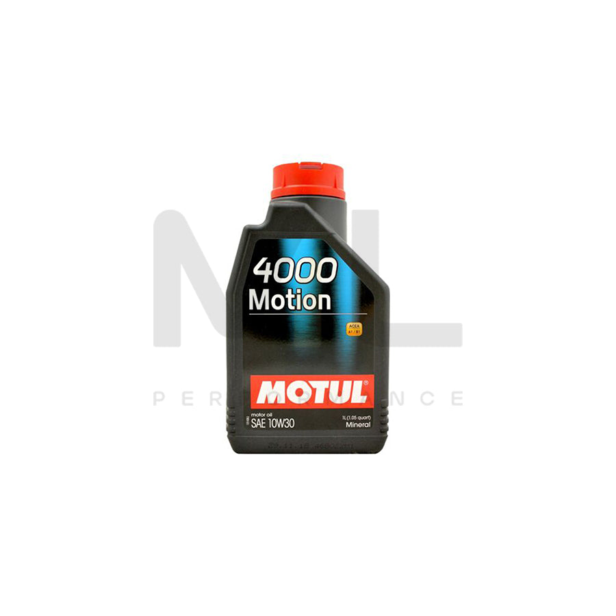 Motul 4000 Motion 10w-30 Mineral Car Engine Oil 1l