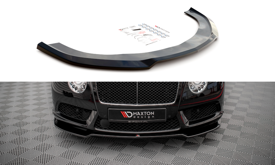 Maxton Design Bentley Continental GT V8 S MK2 Front Splitter V.1