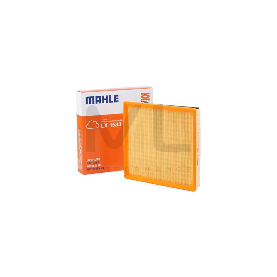 MAHLE ORIGINAL LX 1583 Air Filter Filter Insert | Performance Parts DirectCar Parts