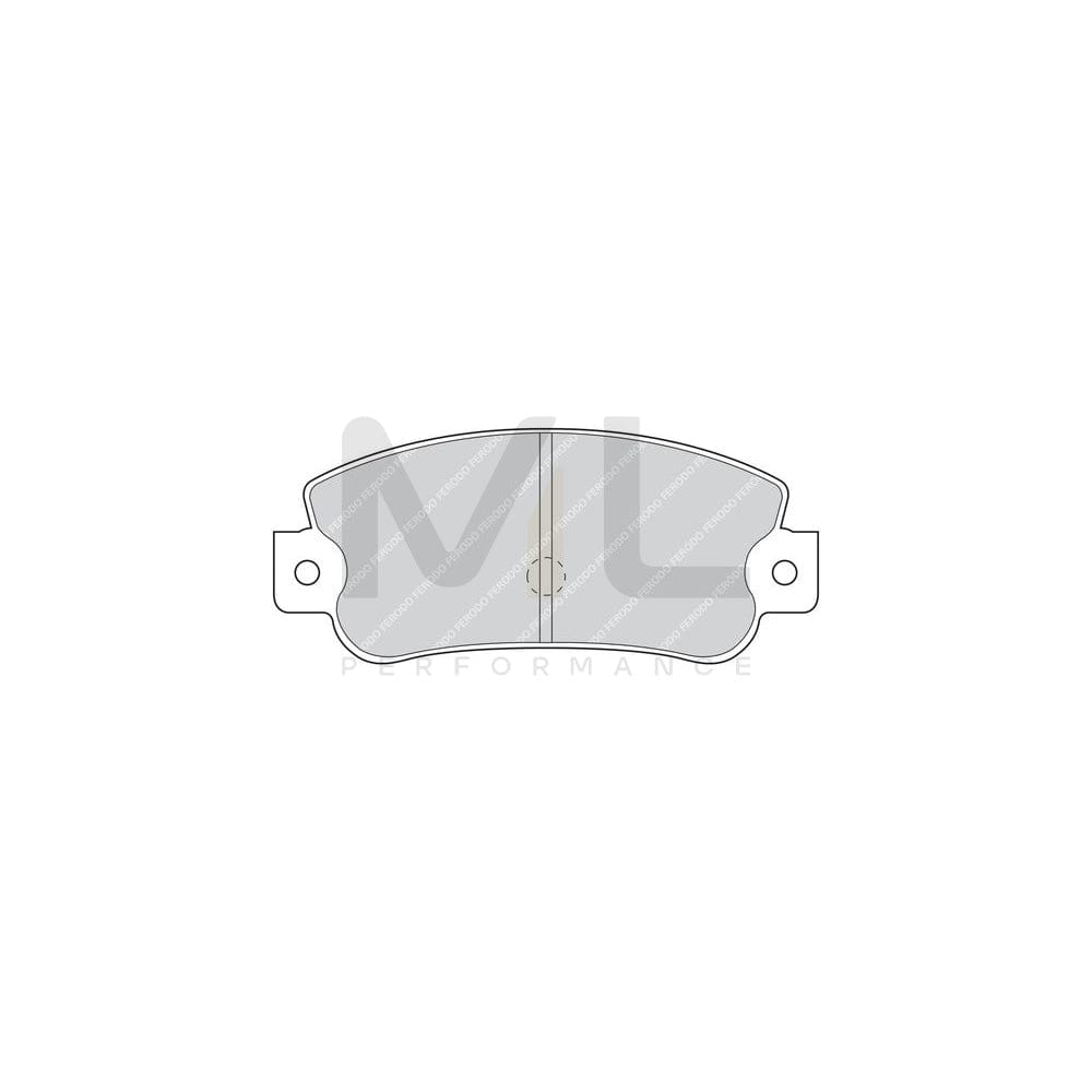 Ferodo Sl Fsl368 Brake Pad Set Not Prepared For Wear Indicator | Performance Parts Direct Car Parts