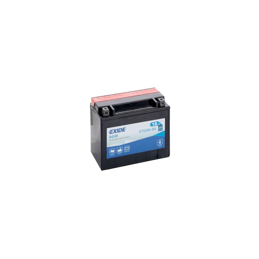Exide ETX20H-BS 12V Motorcycle Battery