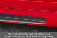 Rieger Opel Corsa D Left & Right Side Skirts -  Matte Black