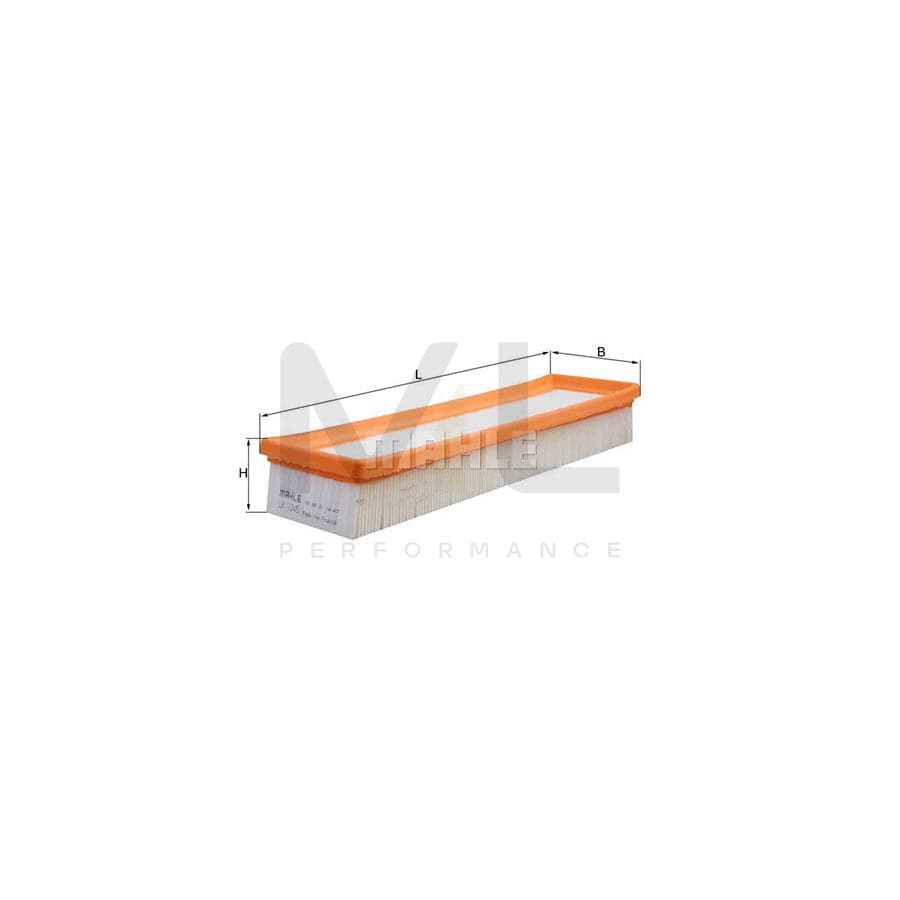 MAHLE ORIGINAL LX 3245 Air Filter Filter Insert | Performance Parts DirectCar Parts
