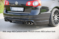 Rieger 00024079 VW 3C Passat Rear Diffuser for Twin Tailpipe Left & Right