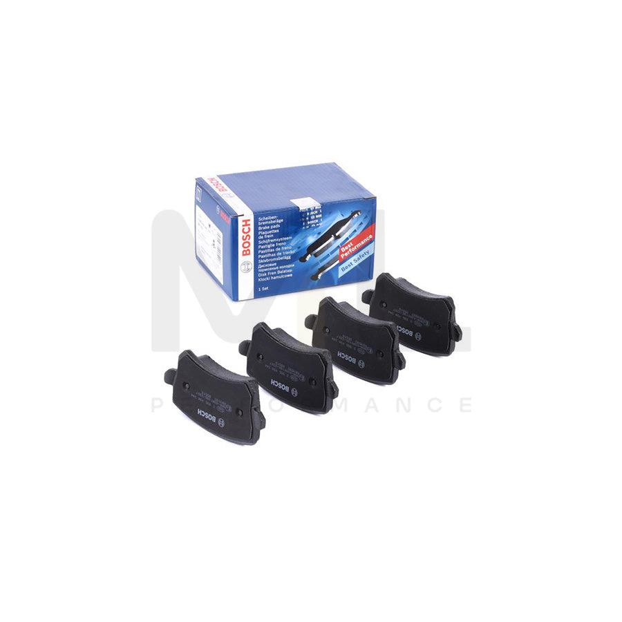 Bosch 0986494344 Brake Pad Set With Anti-Squeak Plate BP1252 | Performance Parts Direct Car Parts