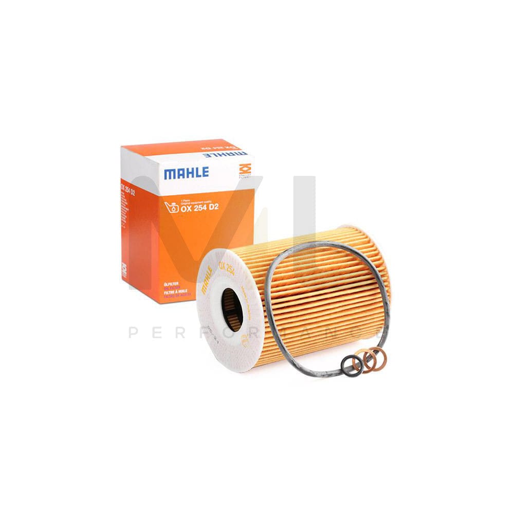 MAHLE ORIGINAL OX 254D2 Oil Filter Filter Insert | Performance Parts DirectCar Parts