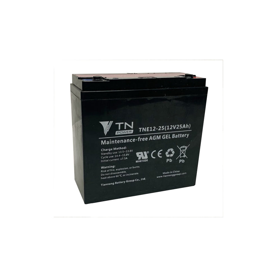 TN Power AGM TNE12-25 Deep Cycle Battery - TNE12-25 | PPD Car Parts