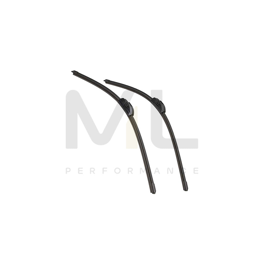 Bosch Retrofit Flat Wiper Blade Set Ar703S With Spray Nozzle Front