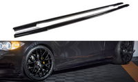 Maxton Design BMW Series 1 E81 / E87 Facelift Side Skirts Diffusers