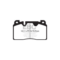 EBC ED92168 ED Plus Extra Duty Brake Pads (Pair)