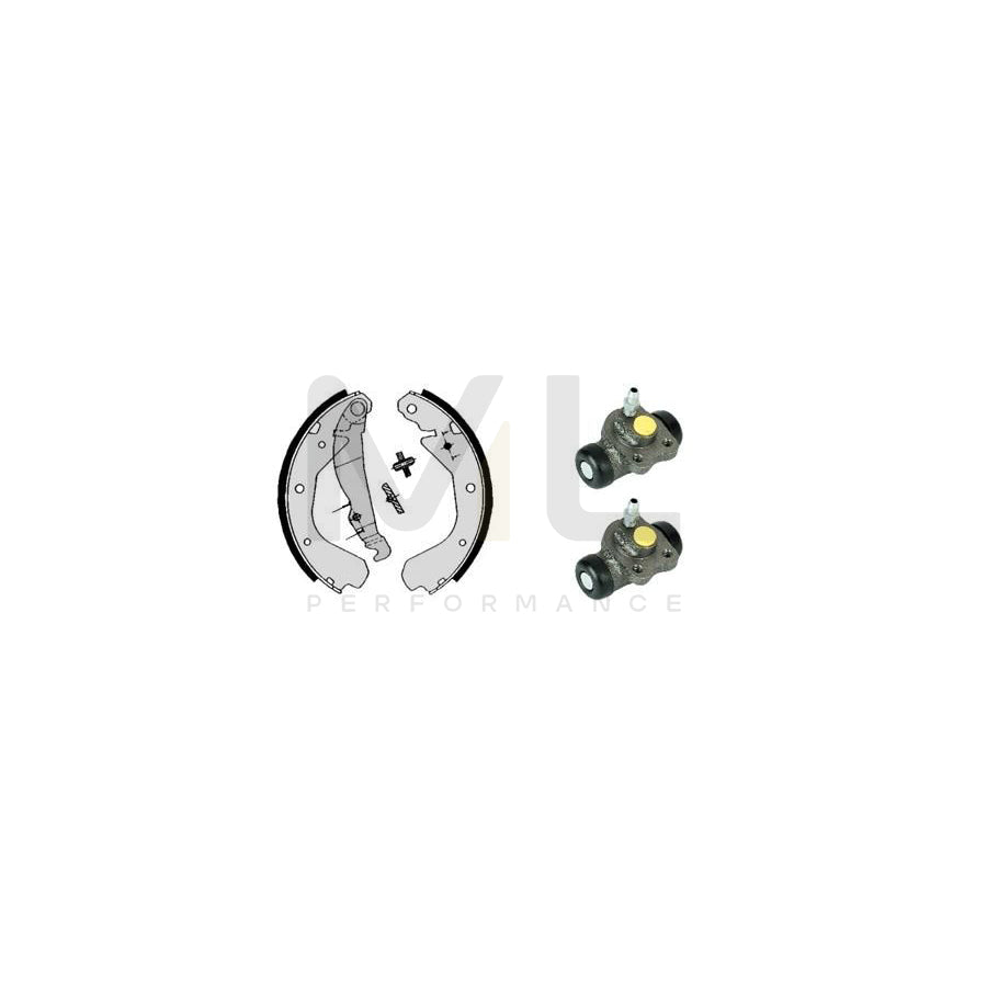 BREMBO STANDARD KIT H 59 030 Brake Shoe Set Ø: 200mm