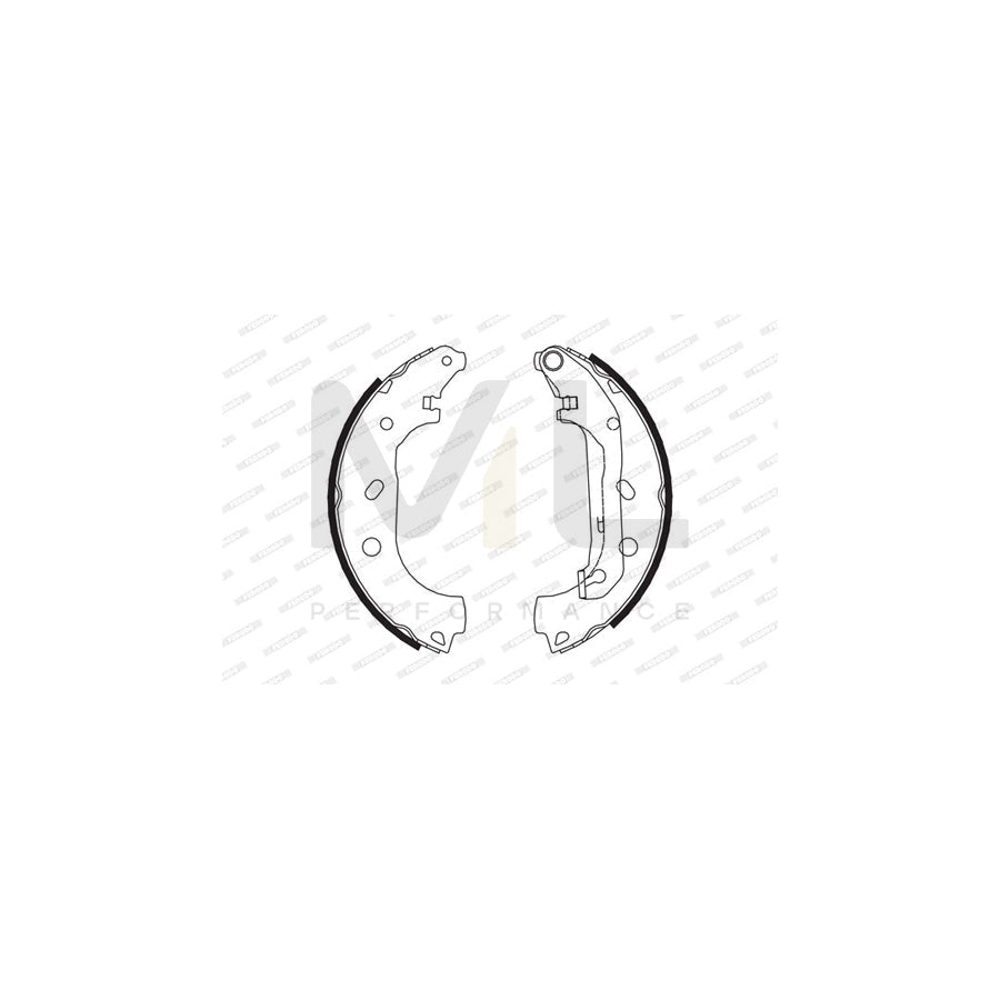 FERODO PREMIER FSB648 Brake Shoe Set | Performance Parts Direct Car Parts