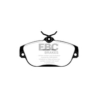 EBC PD03KF1270 Volvo Yellowstuff Front Brake Pad & Plain Disc Kit - ATE/Girling/TRW Caliper (Inc. 740, 940, 960)