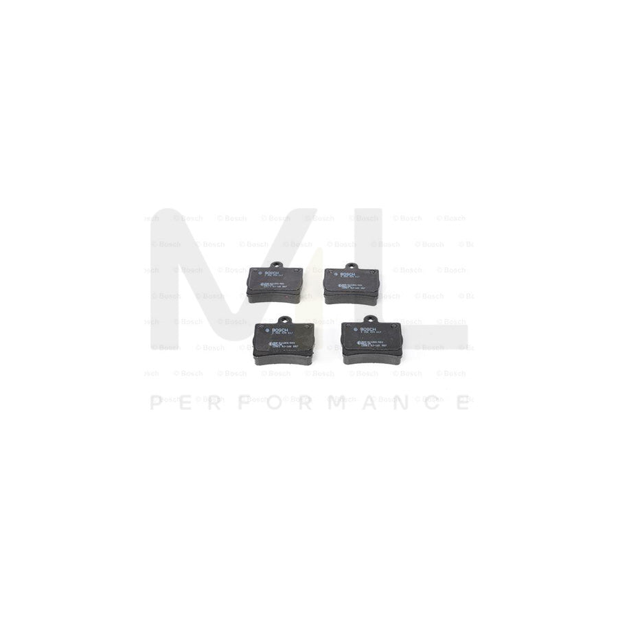 Bosch 0986494017 Brake Pad Set Suitable For Mercedes-Benz C-Class Saloon (W202) With Anti-Squeak Plate BP261 | Performance Parts Direct Car Parts