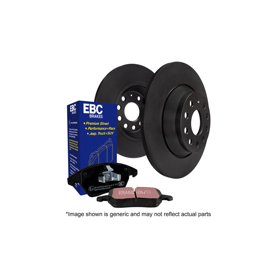 EBC PD40K435 BMW E85 Ultimax Pad & Plain Disc Kit - ATE Caliper