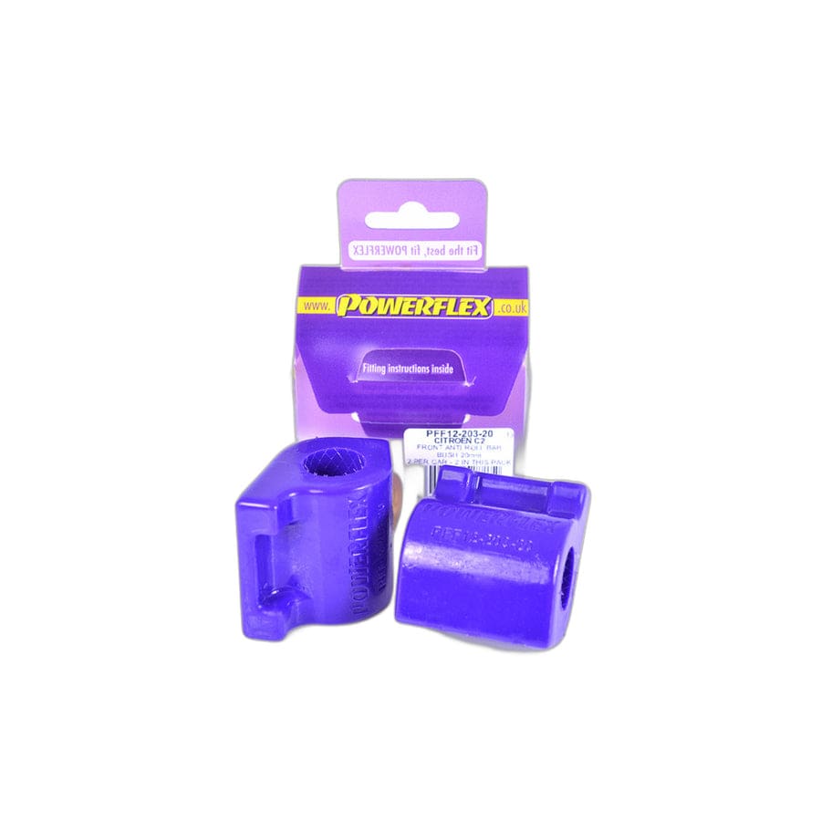 Powerflex PFF12-203-20 Citroen Front Anti Roll Bar Bush 20mm (Inc. C3 & C2)