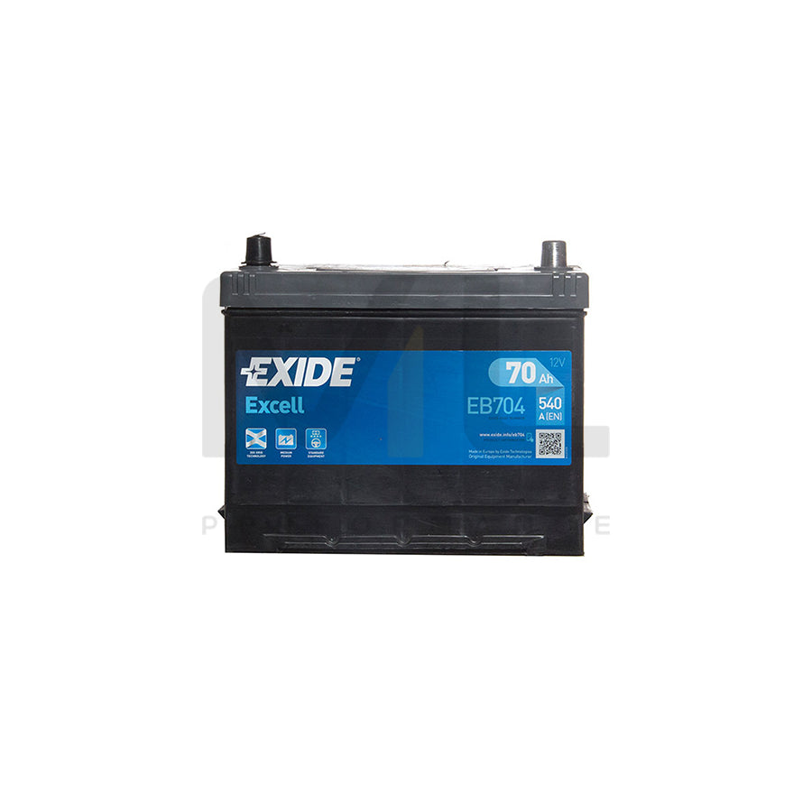 Exide Excell 030 Car Battery - 3 Year Guarantee