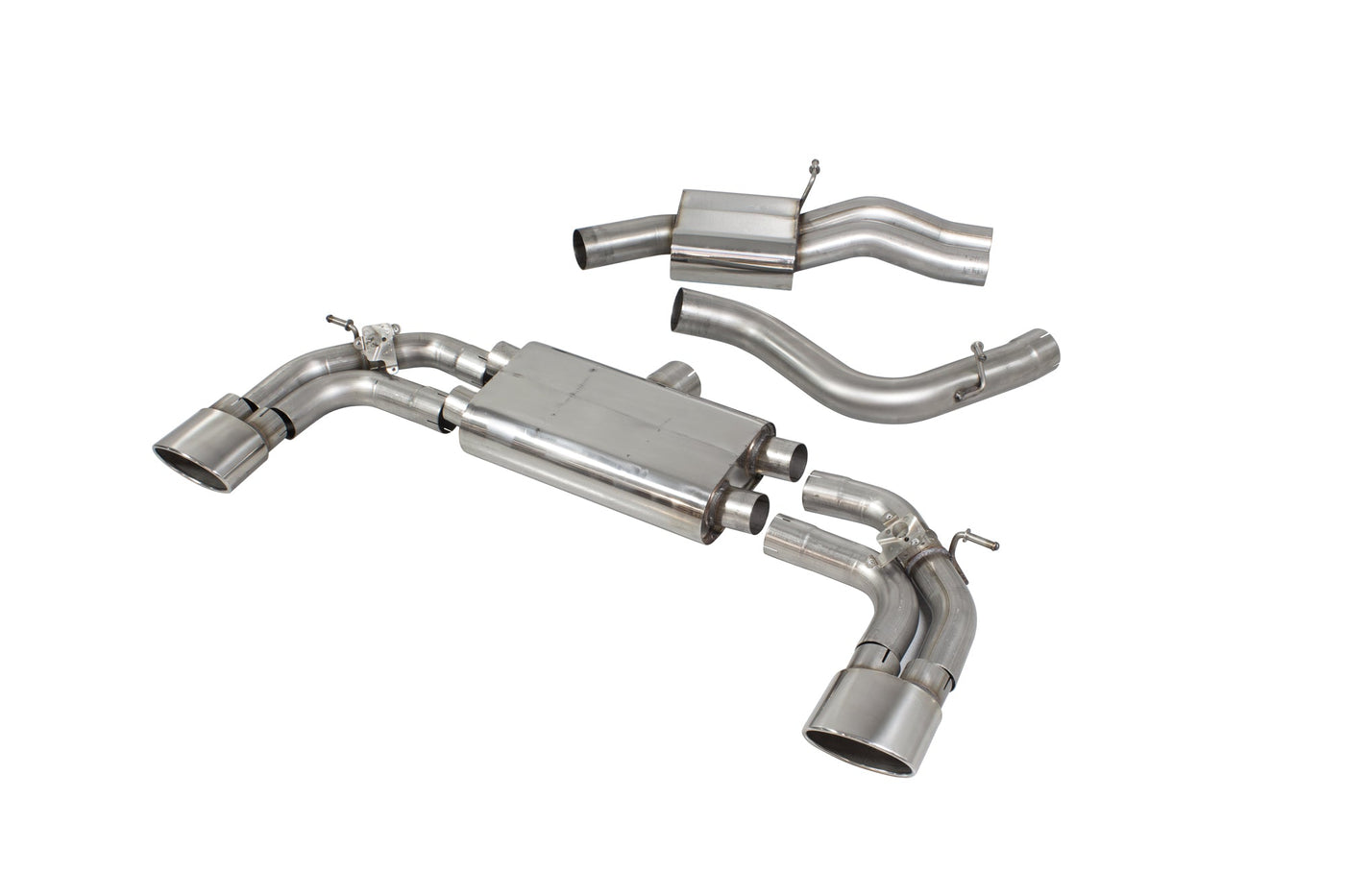 Scorpion SAU083 Audi RS3 8V Resonated Cat-Back Exhaust System With Electronic Valves