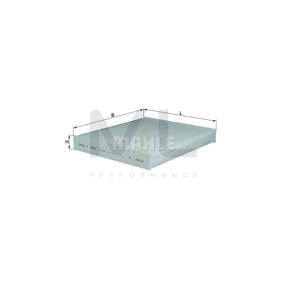 MAHLE ORIGINAL LA 189 Pollen filter Particulate Filter | Performance Parts DirectCar Parts