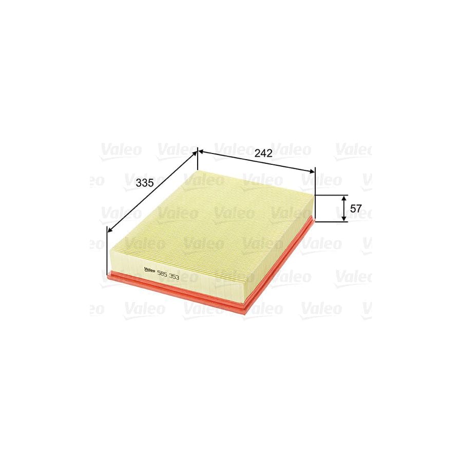 Valeo 585353 Air Filter