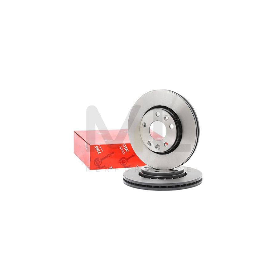TRW DF6072 Brake Disc Vented, Painted | Performance Parts Direct Car Parts