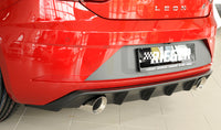 Rieger 00027034 SEAT 5F Leon FR Rear Diffuser for Sport Tailpipe Left & Right -  Matte Black