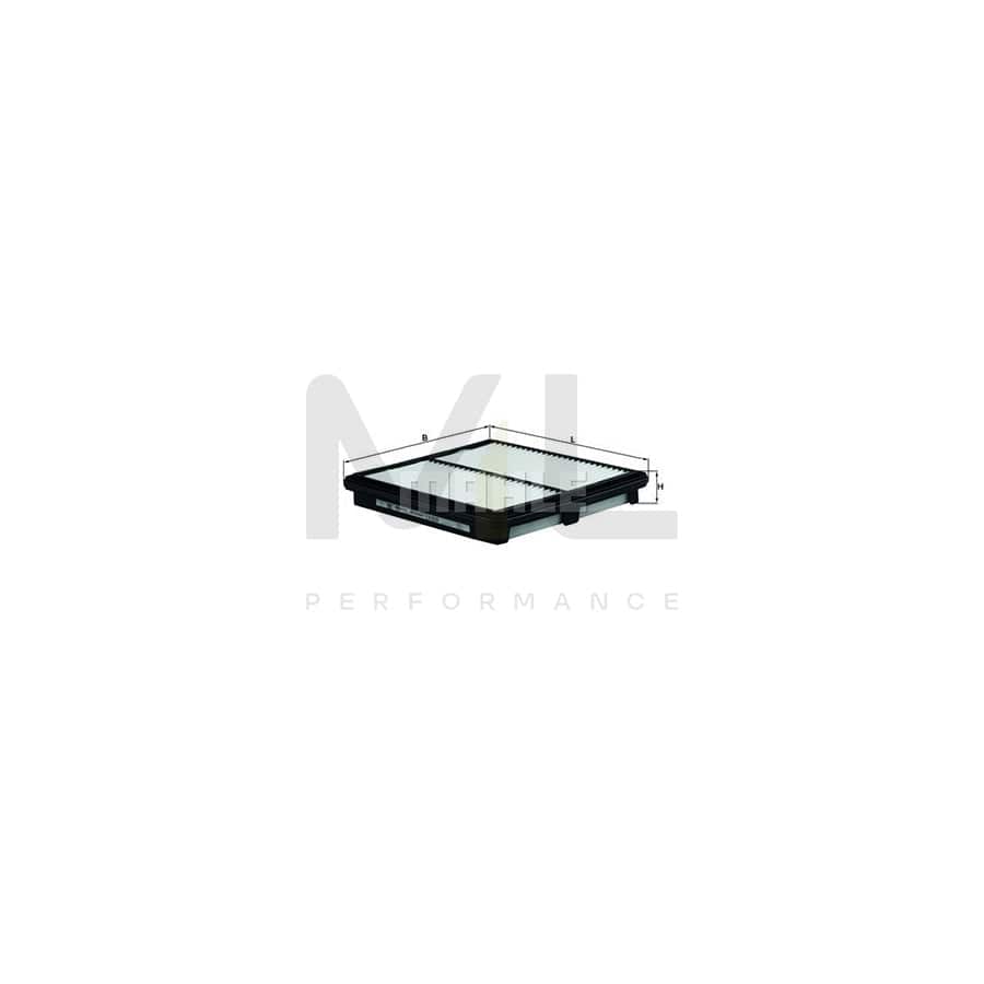 MAHLE ORIGINAL LX 2972 Air Filter Filter Insert | Performance Parts DirectCar Parts