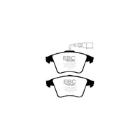 EBC PD03KF1332 VW Yellowstuff Front Brake Pad & Plain Disc Kit - Girling/TRW/ATE Caliper (Inc. Caravelle & Transporter)